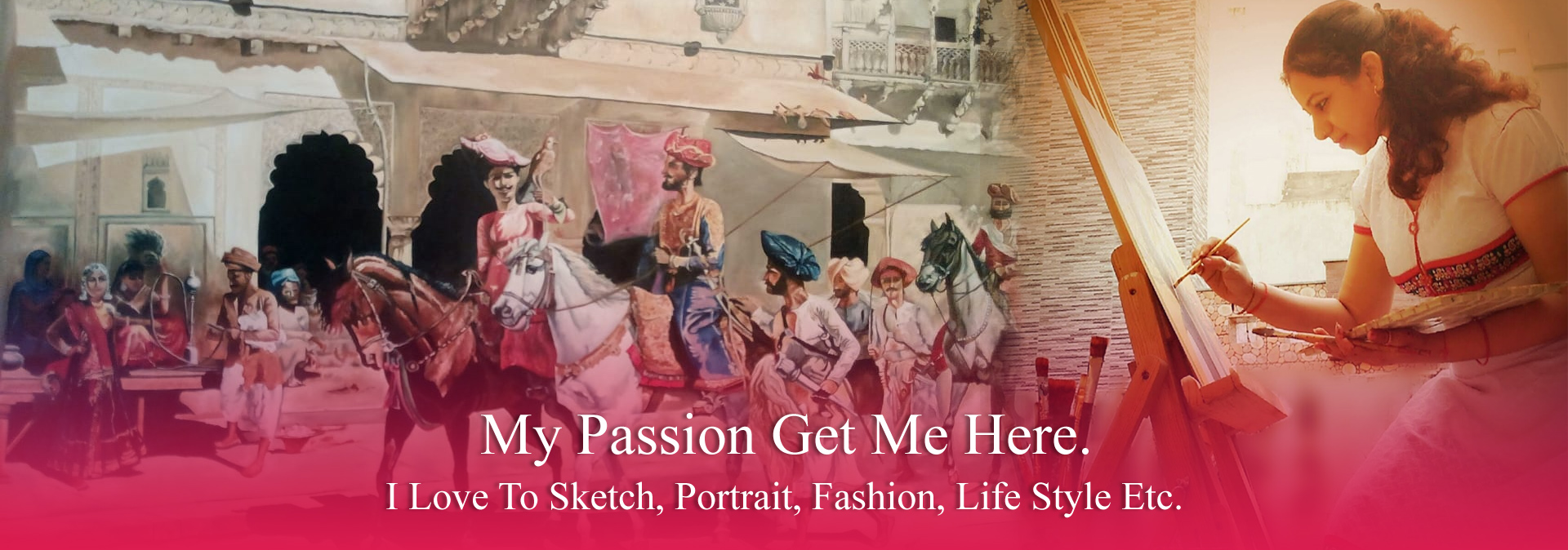 Painting Sketching Portrait Fashion Artist In Lucknow